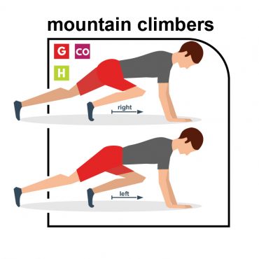 Strength_Mtn Climbers. 