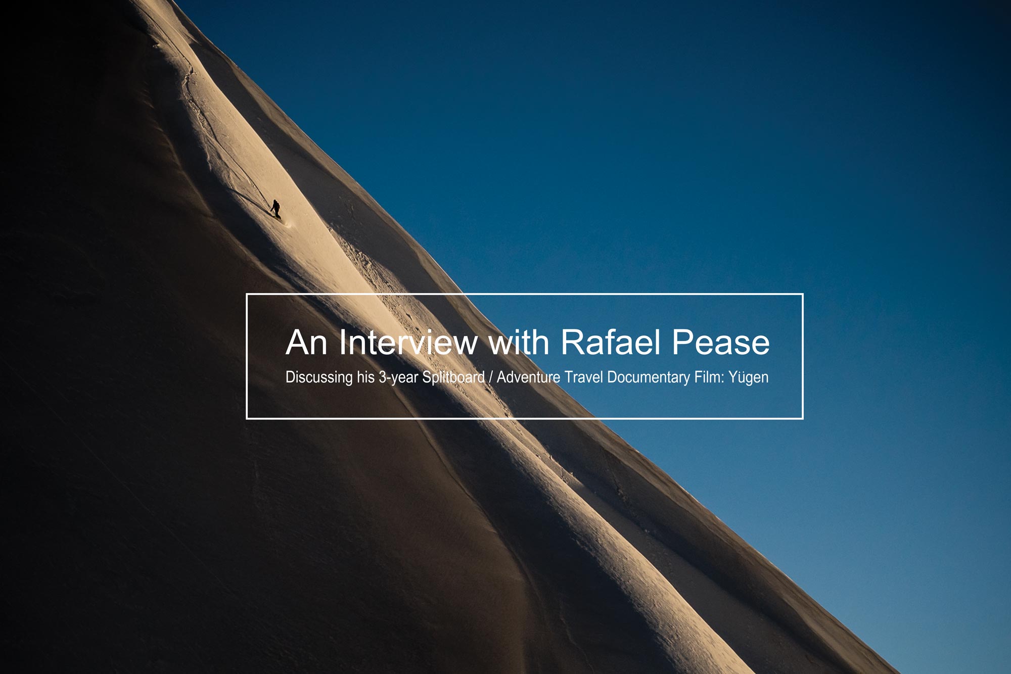An Interview with Rafael Pease banner