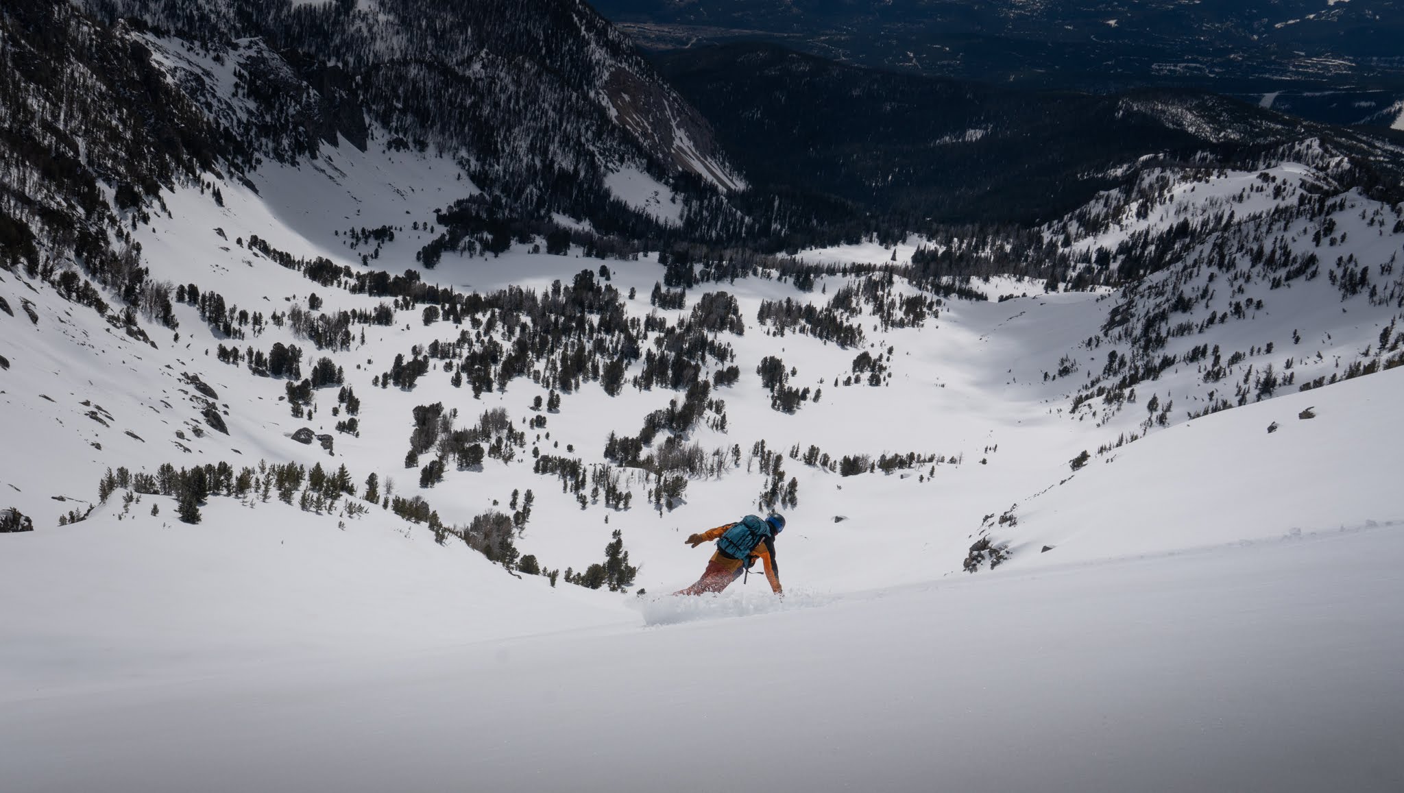 Ethan splitboarding may 2020
